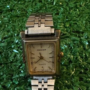 Parker Silver and Gold Quartz Watch